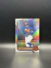 2022 Bowman Draft Chrome Jett Williams #BDC-190 card