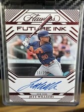 2024 Panini Flawless Future Ink Jett Williams #FI-JW card