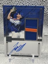2024 Panini Impeccable Elegance Prospect Jersey Autographs Jett Williams #EPJ-JW card
