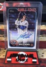 2024 Topps Pro Debut Autographs Jett Williams #PD-21 card