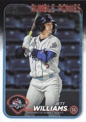 2024 Topps Pro Debut Base Set Jett Williams #PD-21 card