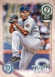 2018 Topps Gypsy Queen Base Set Jeurys Familia #177 card