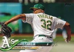 2018 Topps Update Base Set Jeurys Familia #US20 card