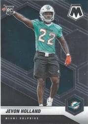 2021 Panini Mosaic Base Set Jevon Holland #382 card