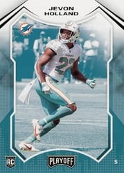 2021 Panini Playoff Base Set Jevon Holland #258 card
