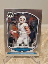 2024 Panini Mosaic Moments in Time Jevon Holland #10 card