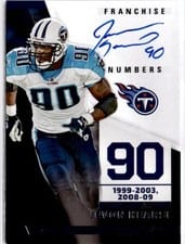 2022 Panini Select Franchise Numbers Jevon Kearse #FN-JK card