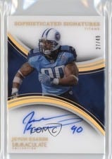 2025 Panini Immaculate Sophisticated Signatures Jevon Kearse #16 card