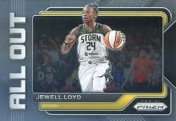 2023 Panini Prizm WNBA All Out Jewell Loyd #7 card