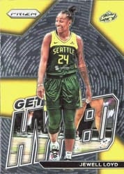 2023 Panini Prizm WNBA Get Hyped Jewell Loyd #1 card