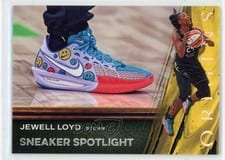 2024 Panini Origins WNBA Sneaker Spotlight Jewell Loyd #SK-JL card