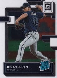 2022 Donruss Optic Base Set Jhoan Duran #126 card