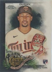 2022 Topps Allen & Ginter Chrome Base Set Jhoan Duran #245 card