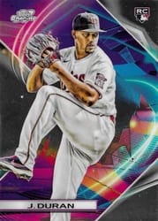 2022 Topps Cosmic Chrome Base Set Jhoan Duran #46 card