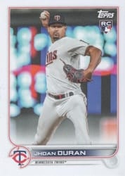 2022 Topps Mini Base Set Jhoan Duran #US277 card