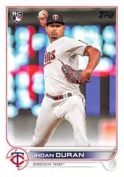 2022 Topps Update Base Set Jhoan Duran #US277 card