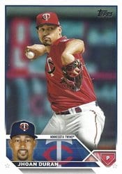 2023 Topps Base Set Jhoan Duran #218 card