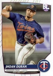 2023 Topps Big League Base Set Jhoan Durán #33 card