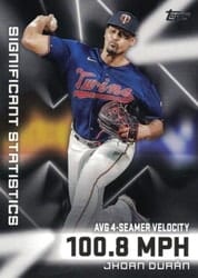 2023 Topps Significant Statistics Jhoan Durán #SS-13 card