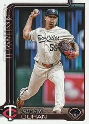 2025 Topps Base Set Jhoan Duran #687 card