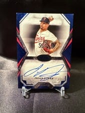 2025 Topps Tier One Talent Autographs Jhoan Duran #TOTA-JD card