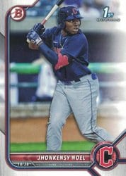 2022 Bowman Prospects Jhonkensy Noel #BP-2 card