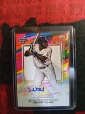 2022 Topps Pro Debut Future Cornerstones Autographs Jhonkensy Noel #FC-JN card