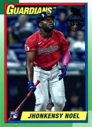 2025 Topps 1990 Topps Baseball (Series Two) Jhonkensy Noel #90B2-31 card