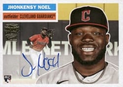 2025 Topps Archives Fan Favorite Autographs 1956 Jhonkensy Noel #56FFA-JN card