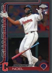 2025 Topps Chrome Base Set Jhonkensy Noel #291 card