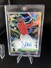 2025 Topps Cosmic Chrome Cosmic Chrome Autographs Jhonkensy Noel #CCA-JN card