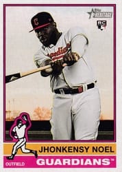 2025 Topps Heritage Base Set Jhonkensy Noel #79 card