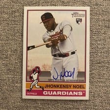 2025 Topps Heritage Real One Autographs Jhonkensy Noel #ROA-JN card