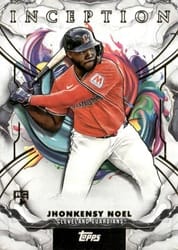 2025 Topps Inception Base Set Jhonkensy Noel #23 card
