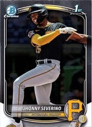 2025 Bowman Chrome Prospects Jhonny Severino #BCP-233 card
