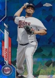 2020 Topps Chrome Update Sapphire Edition Base Set Jhoulys Chacin #U-126 card