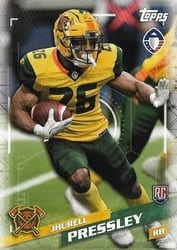 2019 Topps AAF Base Set Jhurell Pressley #80 card
