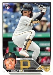 2023 Topps Base Set Ji Hwan Bae #491 card