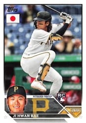 2023 Topps Japan Edition Base Set Ji Hwan Bae #174 card
