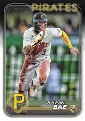 2024 Topps Base Set Ji Hwan Bae #160 card