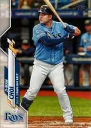 2020 Topps Base Set Ji-Man Choi #677 card