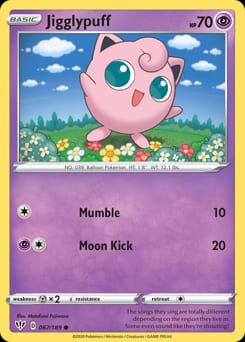 Darkness Ablaze Jigglypuff #67 card