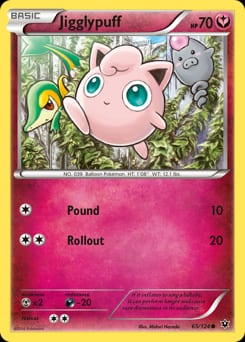 Fates Collide Jigglypuff #65 card