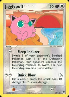 2004 FireRed & LeafGreen Jigglypuff #65 card