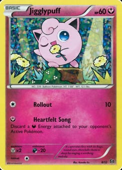 McDonald's Collection 2016 Jigglypuff #8 card