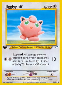 Neo Destiny Jigglypuff #44 card