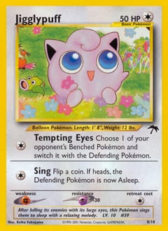 Southern Islands Jigglypuff #8 card