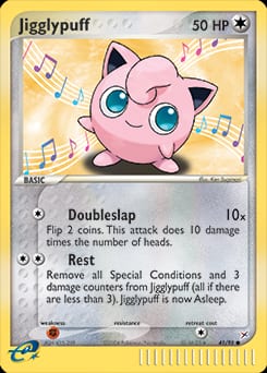 2004 Team Magma vs Team Aqua Jigglypuff #41 card
