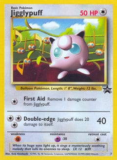 Wizards Black Star Promos Jigglypuff #7 card