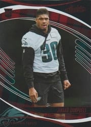 2025 Panini Absolute Countdown Calendar Base Set Jihaad Campbell #142 card